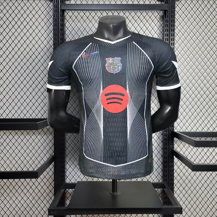 Barcelona 2025/26 Fan-Made Special Black Jersey – Player Edition - source image 1