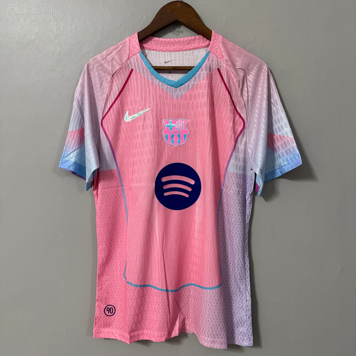 Barcelona 2025 Pink Special Edition Jersey – Player Edition - Futivo image 1