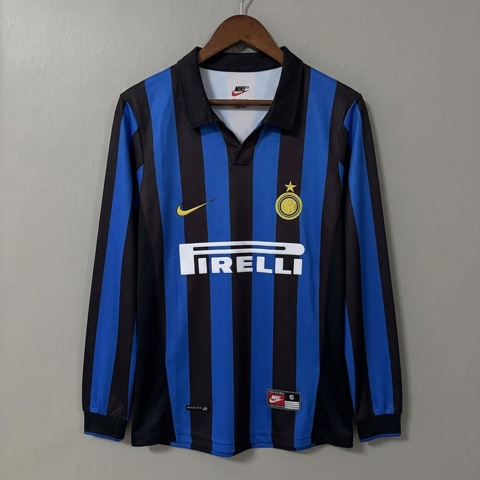 Inter Milan 1998/99 Home Long-Sleeve Retro Jersey