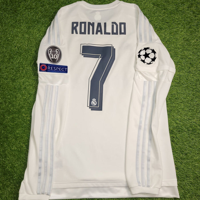 Real Madrid 2015/16 Home Long-Sleeve professional photo 1