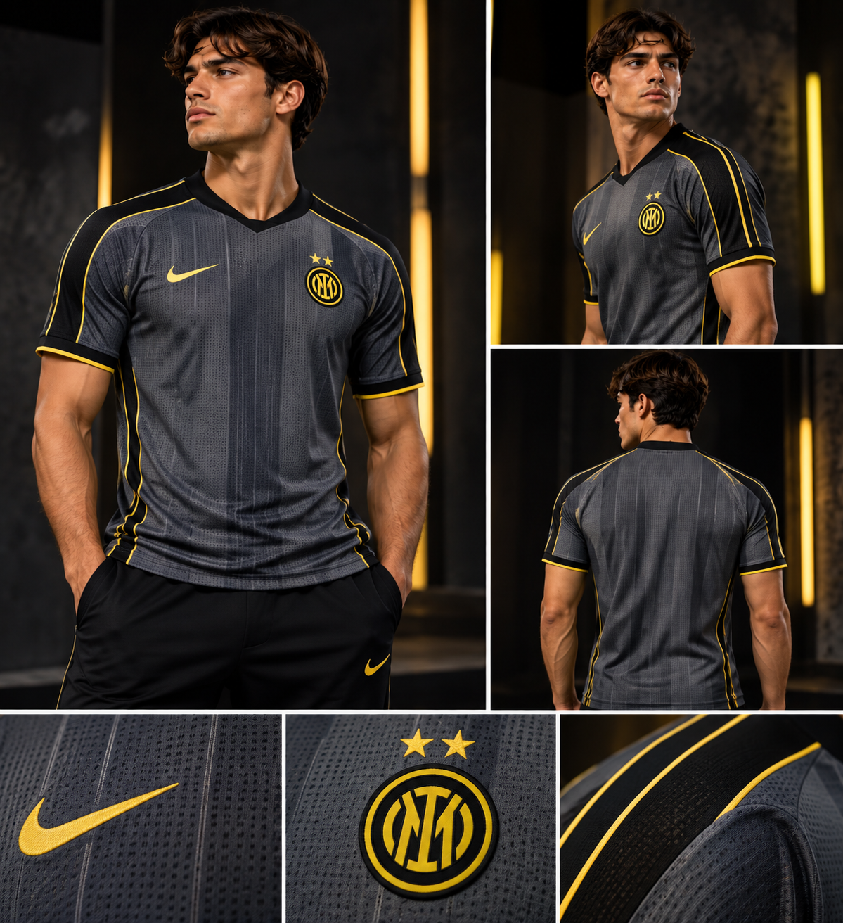 KitDistrict Inter Milan 2026/27 third jersey model photoshoot
