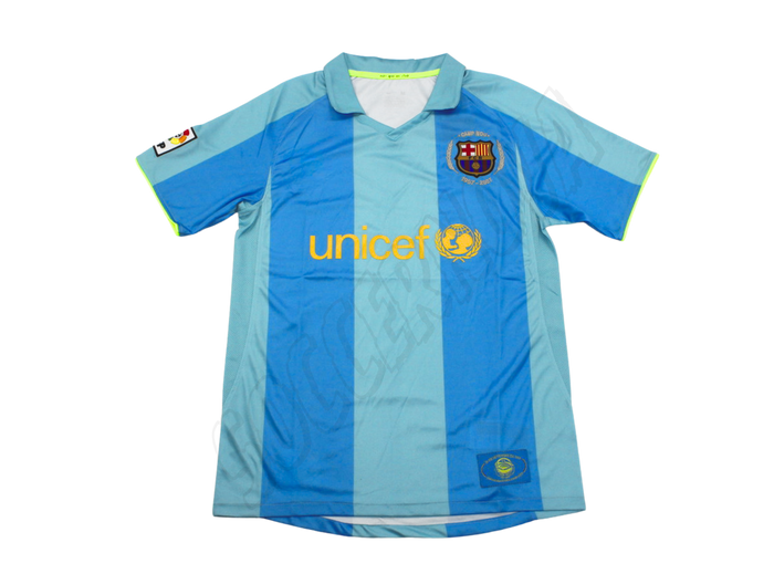 Barcelona 2007/08 Away Retro Jersey - alternative image 1