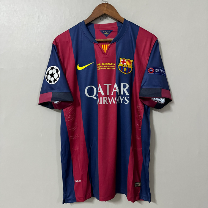 Barcelona 2014/15 Home (UCL Final) Retro Jersey Futivo image 1