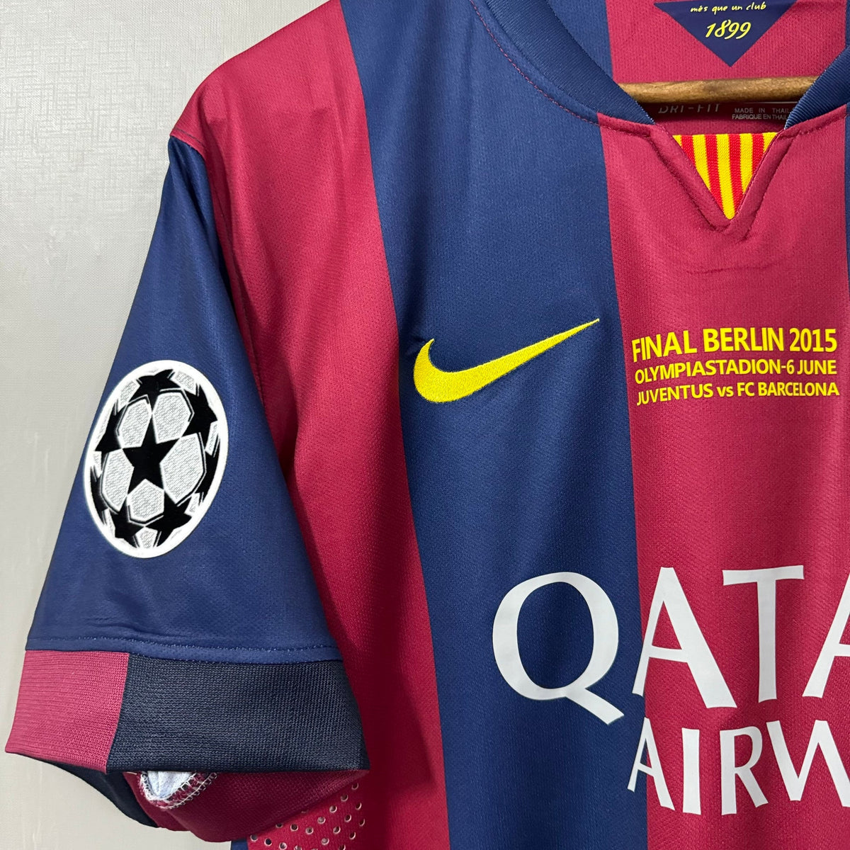 Barcelona 2014/15 Home (UCL Final) Retro Jersey Futivo image 3
