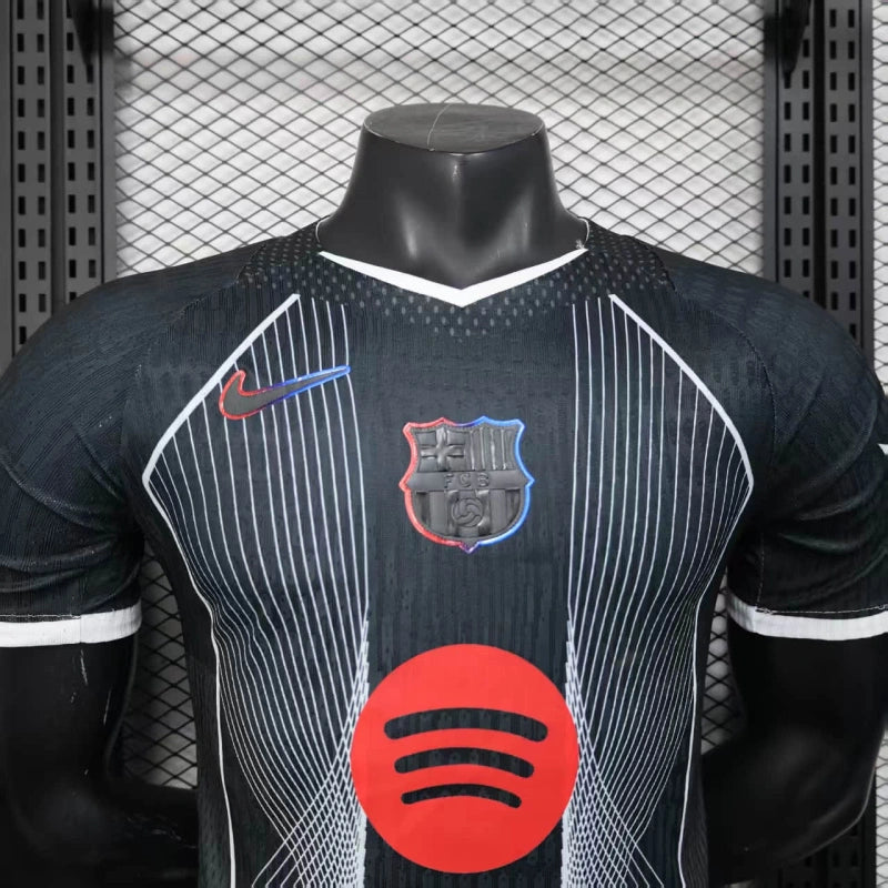 Barcelona 2025/26 Fan-Made Special Black Jersey – Player Edition - source image 2