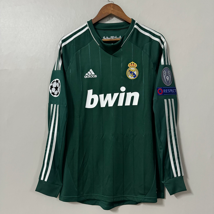 Real Madrid 2012/13 Away (Third Kit) Long-Sleeve Retro Jersey