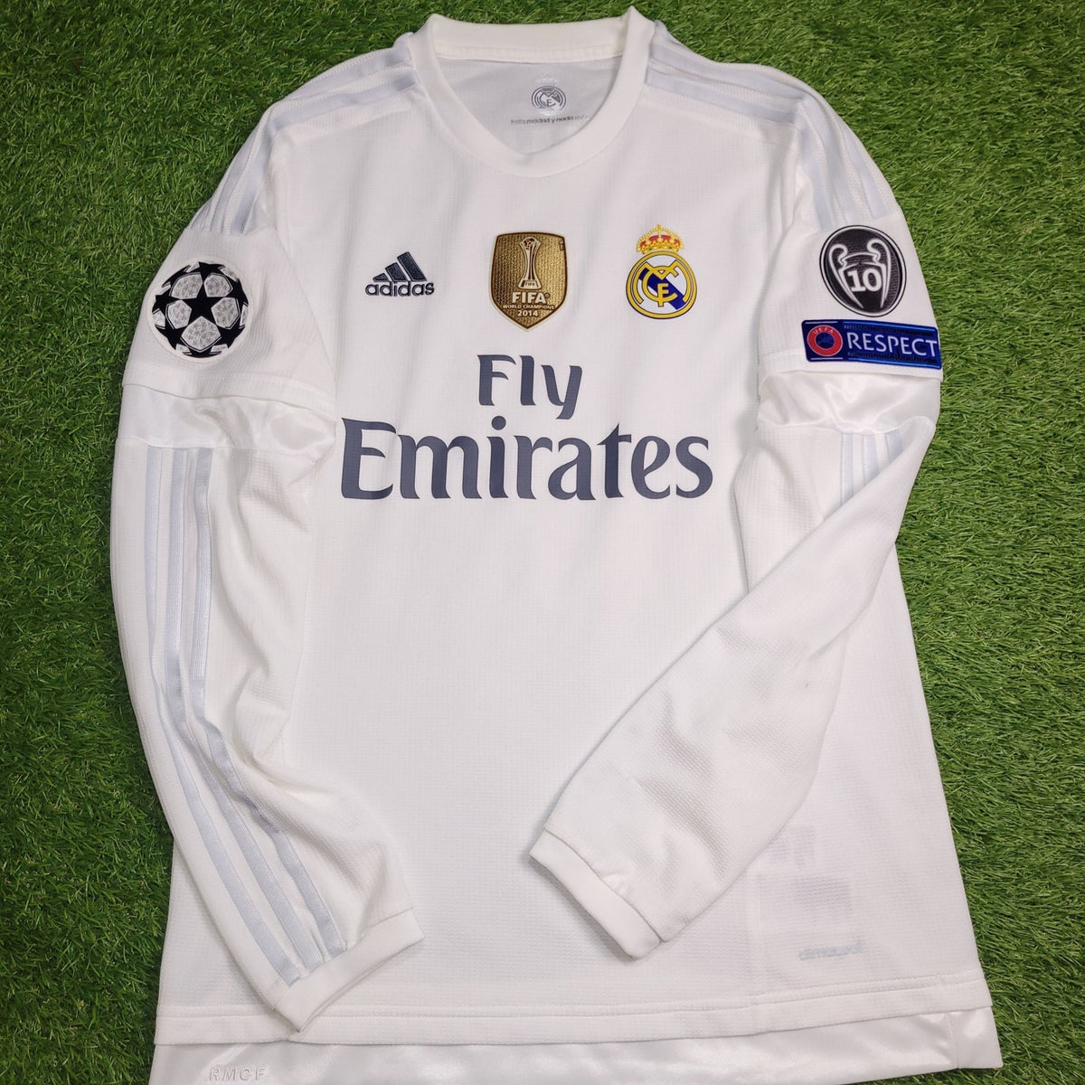 Real Madrid 2015/16 Home Long-Sleeve professional photo 2